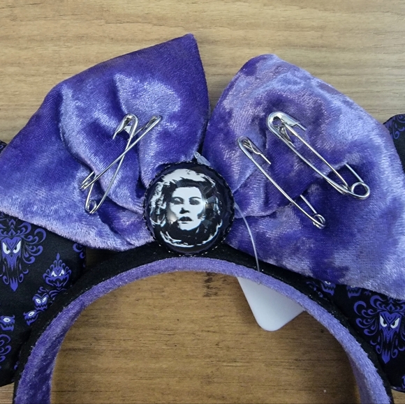 Disney Haunted Mansion Mickey Ears Headband Madame Leota Foolish - Picture 3 of 9